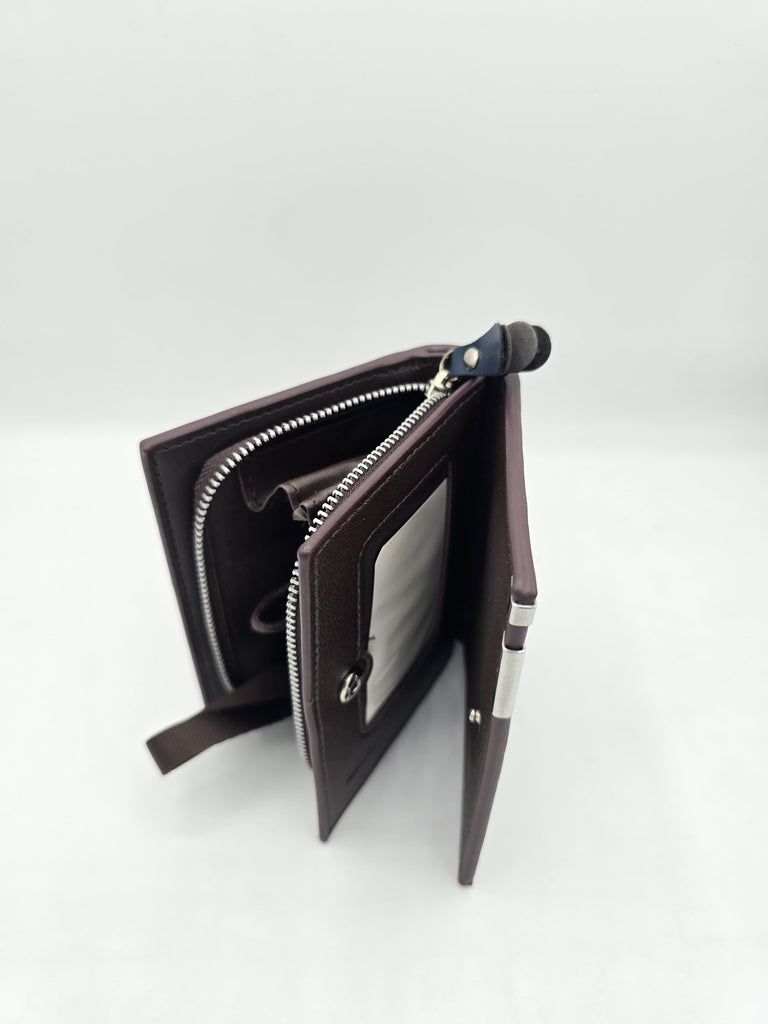 Zippered Mens Wallet