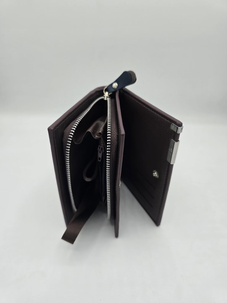 Zippered Mens Wallet