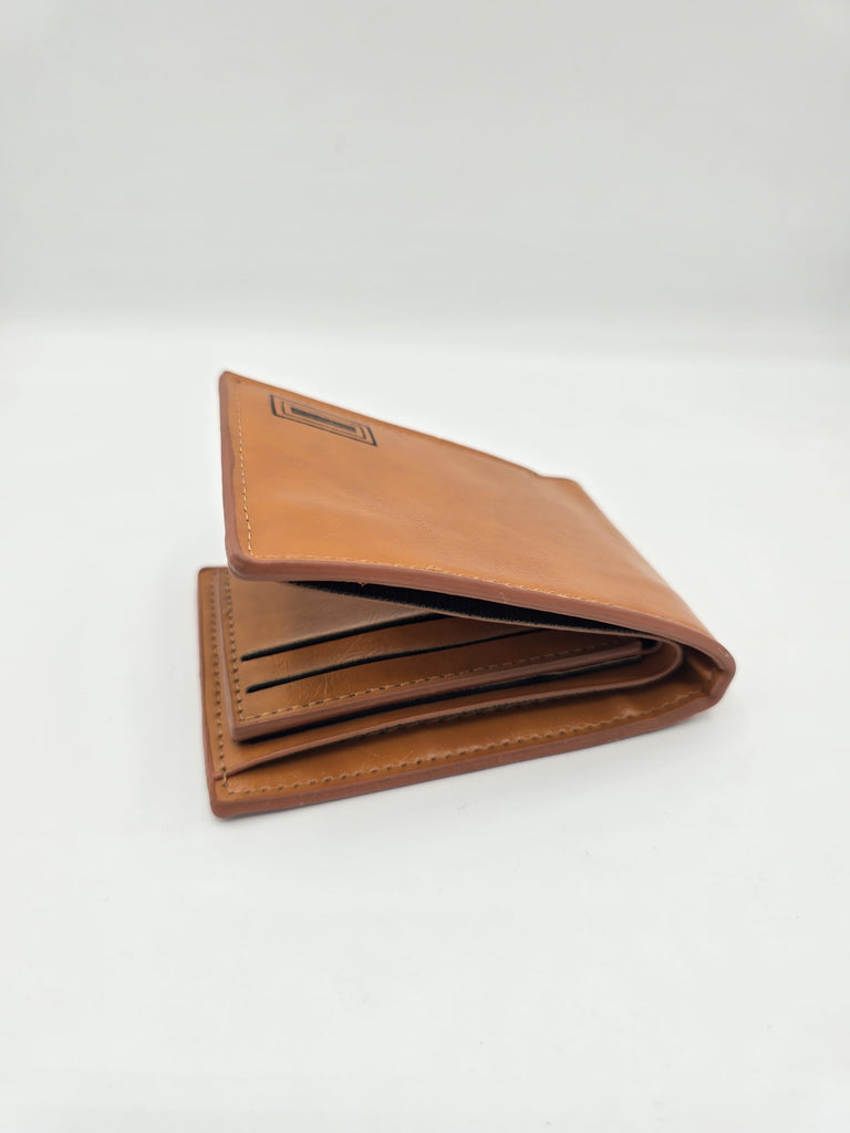 Mustard Leather Mens Wallet