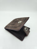 Cow Brown Leather Men's Wallet