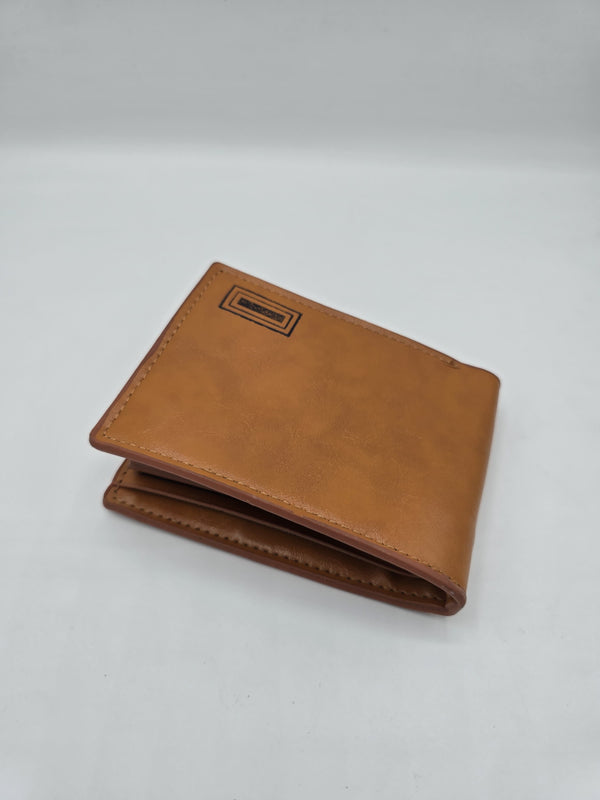Mustard Leather Mens Wallet