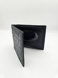 Crocodile Black Leather Men's Wallet